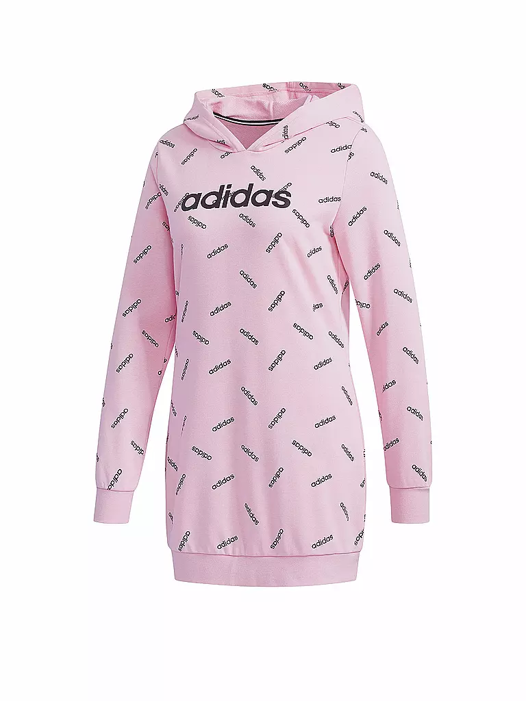 ADIDAS Damen Long Hoodie Graphic rosa